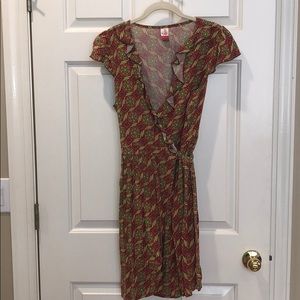 Matilda Jane Flutter sleeve warp dress